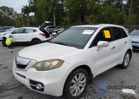 2011 Acura Rdx z USA, uszkodzony, nr VIN 5J8TB2H58BA001995